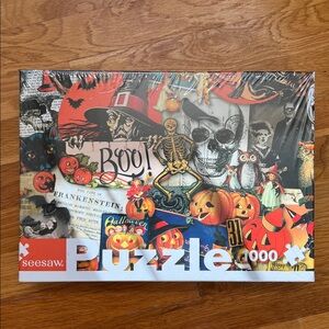 New Sealed Seesaw Boo! Happy Halloween Puzzle 1000 pieces